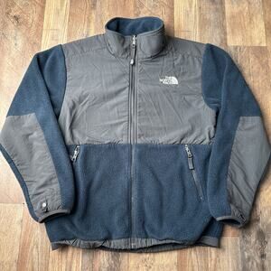 The North Face Denali Jacket Boy's Large Blue Fleece Zip Pockets‎ Polartec 6010